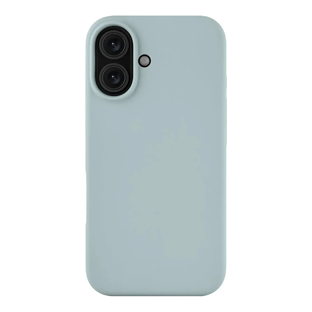 Чехол защитный uBear Touch Mag Case iPhone 16 софт-тач, холодная мята